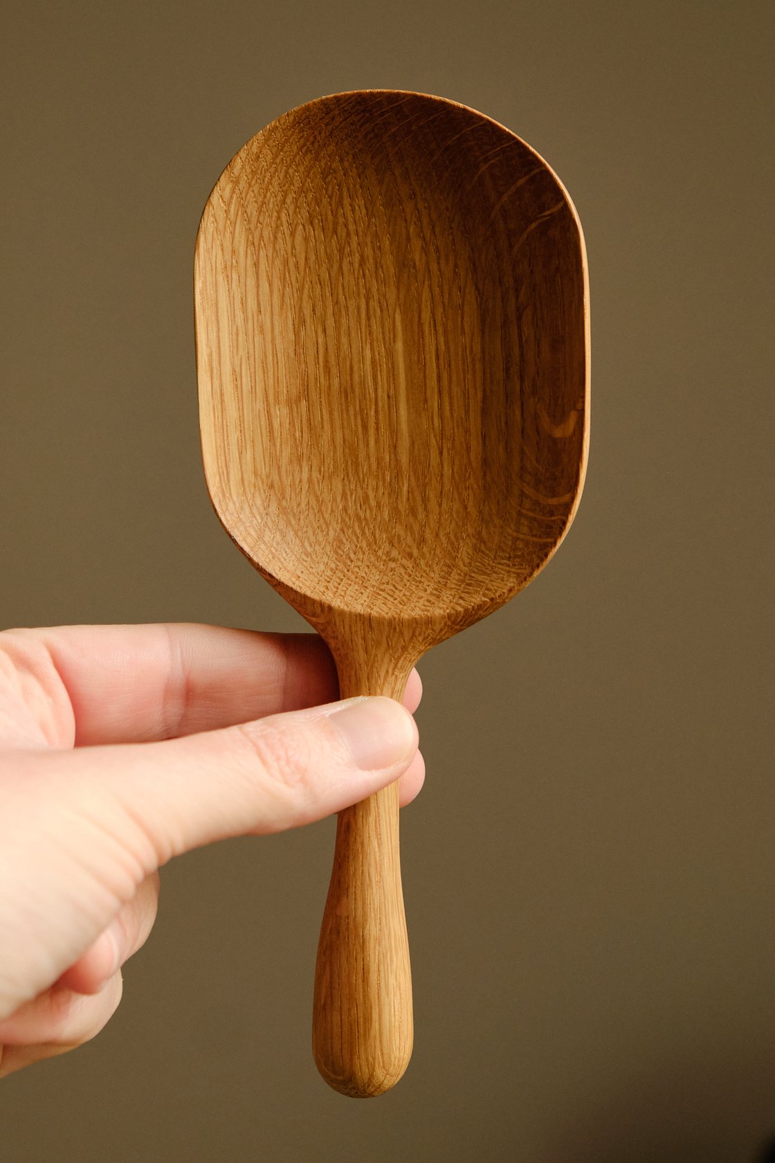 Image of XL Wonky Oak Scoop - SC012