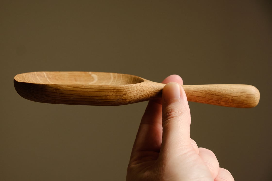 Image of XL Wonky Oak Scoop - SC012
