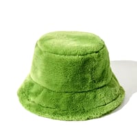 Deluxe Plush Bucket Hat APPLE GREEN