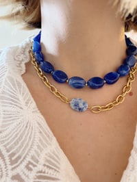 Image 3 of Collier OROS // SODALITE 