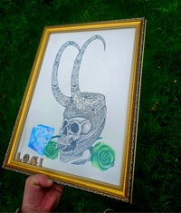 Image 3 of Ornate loki inktober original