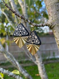 Image 5 of The Wonky Wheel Polymer Clay Earrings 2