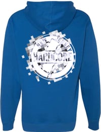 Image 2 of NEW JERSEY HARDCORE HOODIE BLUE / WHITE **PRE-ORDER**