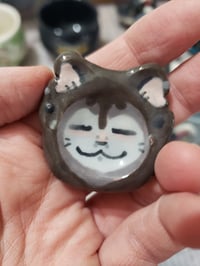 Image 3 of Custom Silly Kitty Pottery (Mug, Planter, Worry stone.) AFTER CHRISTMAS