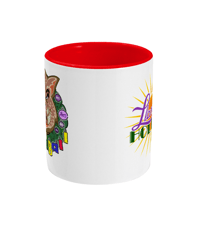 Image 3 of Hogs Ball Mug - Red