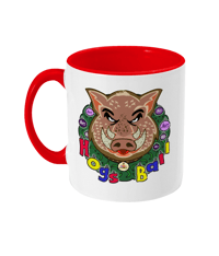 Image 1 of Hogs Ball Mug - Red