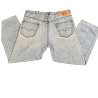 Image 4 of Mens Levis 550  Jeans Vintage 2015 , straight leg relaxed fit , light wash,  SZ 40/30