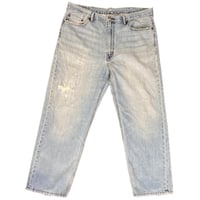 Image 5 of Mens Levis 550  Jeans Vintage 2015 , straight leg relaxed fit , light wash,  SZ 40/30