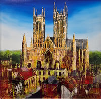 Simon Wright "Lincoln Cathedral In Her Glory"
