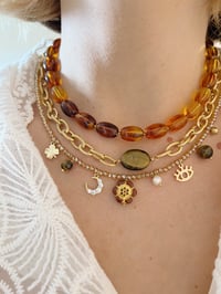 Image 2 of Collier OROS // Œil de tigre 