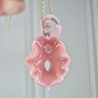 Image 5 of PINK OPAL VULVA PENDANT