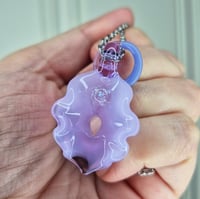 Image 1 of PURPLE OPAL VULVA PENDANT