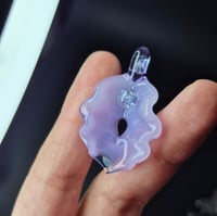 Image 5 of PURPLE OPAL VULVA PENDANT