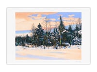 Image 1 of Promenade en hiver #2 (giclee print, A4)