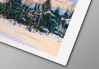 Image 2 of Promenade en hiver #2 (giclee print, A4)