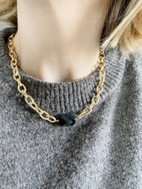 Image 4 of Collier OROS // Onyx 