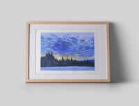 Image 3 of Promenade en hiver #6 (giclee print, A4)