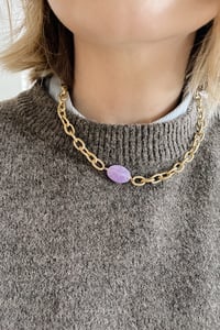Image 4 of Collier OROS // Améthyste 