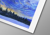 Image 2 of Promenade en hiver #6 (giclee print, A4)