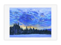 Image 1 of Promenade en hiver #6 (giclee print, A4)