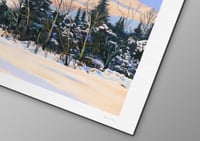 Image 2 of Promenade en hiver #2 (giclee print, A3)