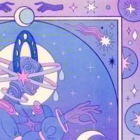 Image 2 of Celeste Riso Print (MOON ONLY)