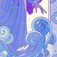 Image 4 of Celeste Riso Print (MOON ONLY)