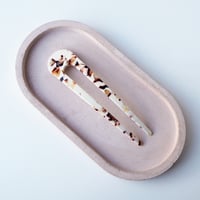 Image 6 of *LAST FEW* Cocoa Marble Hair Pin