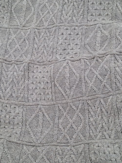 Image of Izzy Lane Aran Throw 