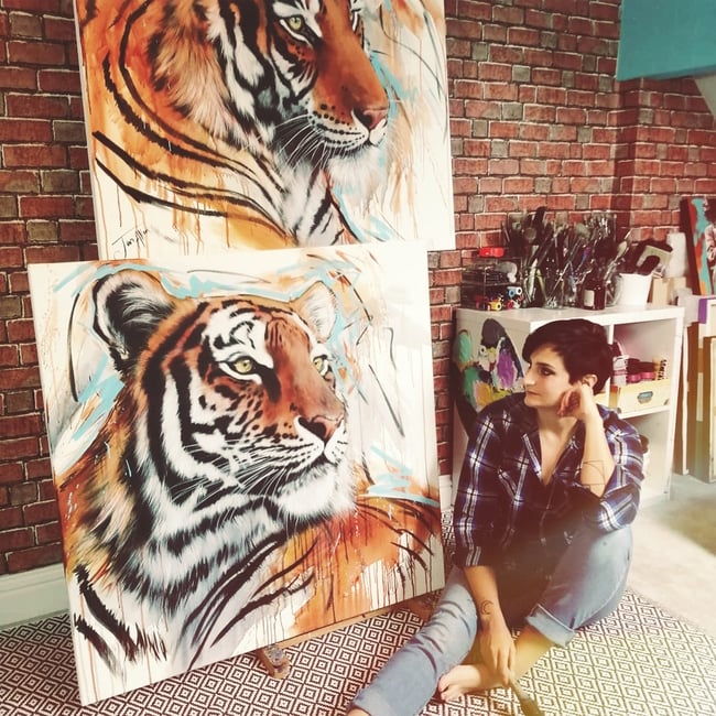 The Ultimate VIP Art Indulgence — Private Studio Day with Jen Allen