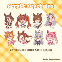 Chibi Acrylic Keychains