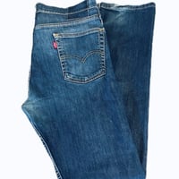 Image 1 of Mens Levi's 513  Jeans Vintage 2019 straight leg , dark wash , 98% cotton , SZ 34/34 