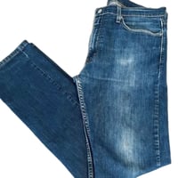 Image 2 of Mens Levi's 513  Jeans Vintage 2019 straight leg , dark wash , 98% cotton , SZ 34/34 