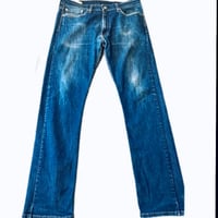 Image 4 of Mens Levi's 513  Jeans Vintage 2019 straight leg , dark wash , 98% cotton , SZ 34/34 