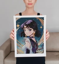 Image 4 of Hand Embellished 'Sailor Saturn' AP prints
