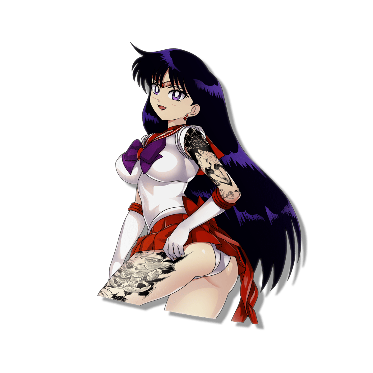 Image of Tatted Sailor Mars Sticker