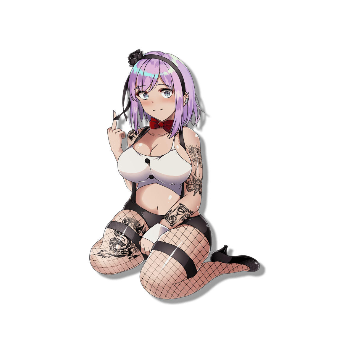 Image of Tatted Hotaru Shidare Sticker