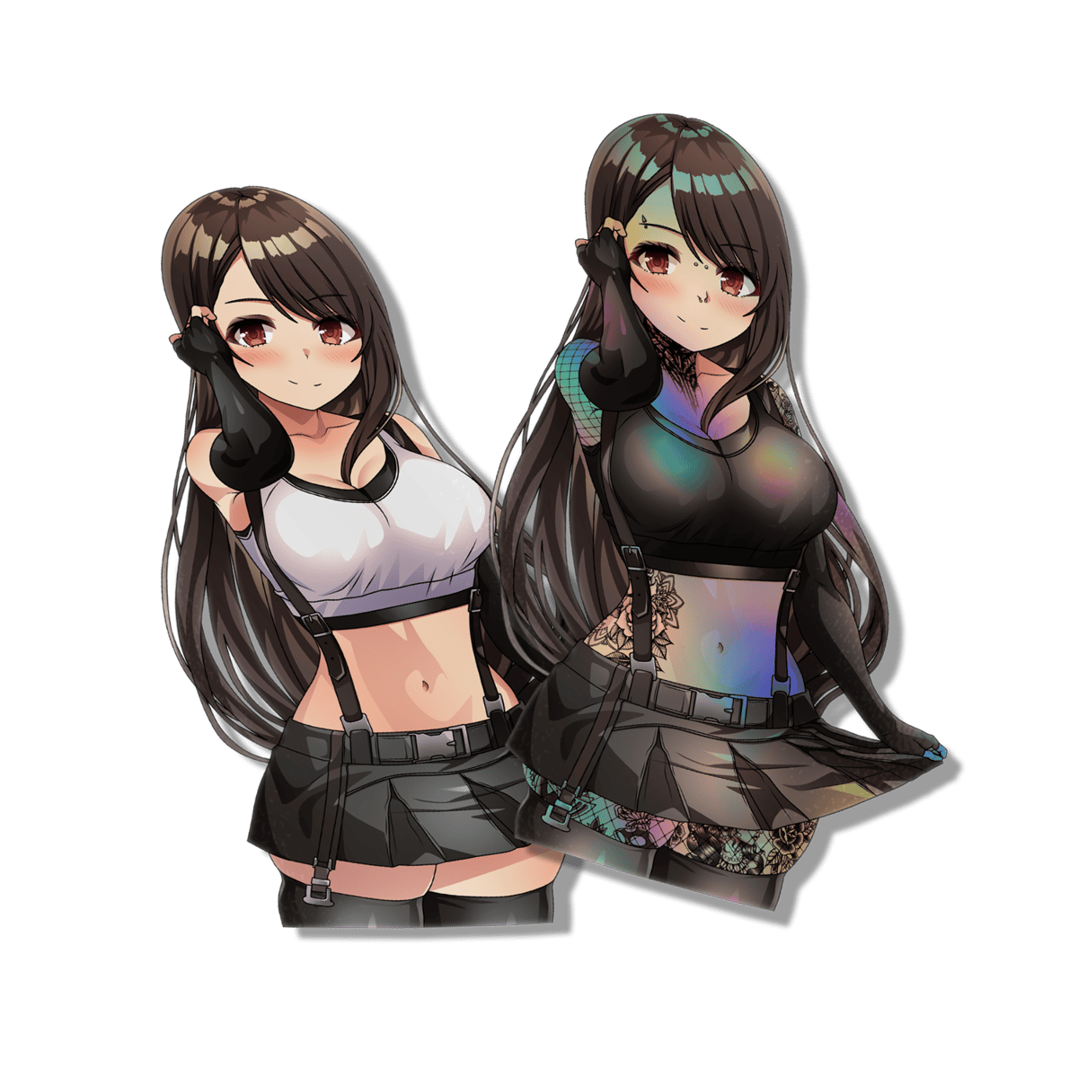Image of Tatted Tifa Sticker