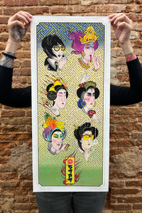 Image 1 of GEISHA HEADS I print