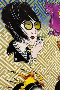 Image 2 of GEISHA HEADS I print