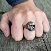Image 6 of Half-Jaw Skull Ring, c. 1980s