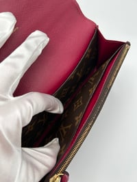 Image 14 of Louis Vuitton Monogram Emelie Wallet Fushcia
