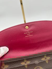Image 10 of Louis Vuitton Monogram Emelie Wallet Fushcia