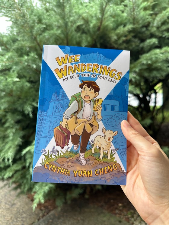 Image of Wee Wanderings: A Solo Trip to Scotland comic