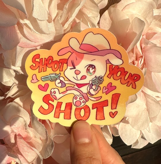 Image of Shoot Your Shot! Sticker