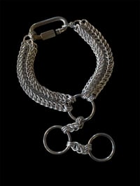 Image 3 of Triple O Ring Necklace