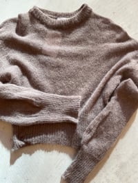 Image 1 of  Nora  Alpaca Top — Brown