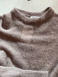 Image 3 of  Nora  Alpaca Top — Brown