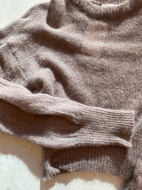 Image 4 of  Nora  Alpaca Top — Brown