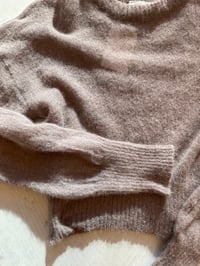 Image 5 of  Nora  Alpaca Top — Brown